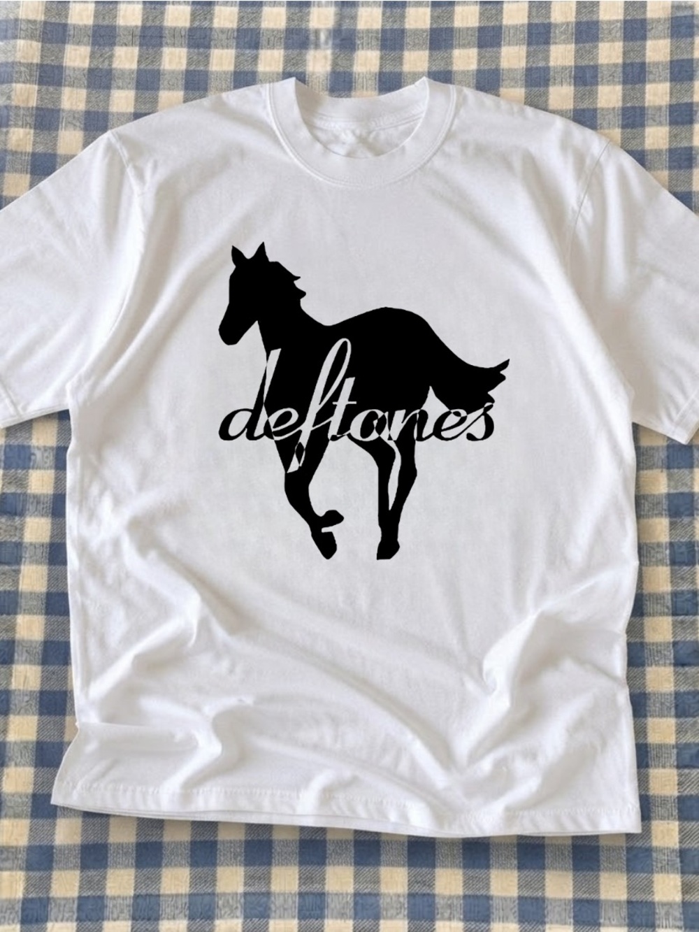 Retro Horse Silhouette Wall Art Print - Black on White
